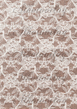 Csipke minta barna háttéren