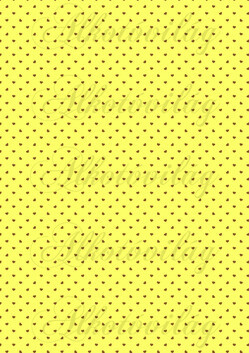 Barna apró szívek élénk citromsárga alapon