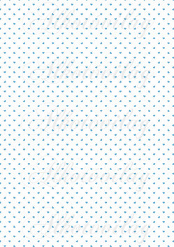 Halványkék apró szívek fehér alapon