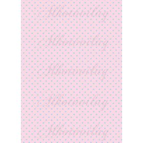 Kék apró szívek pasztell rózsaszín alapon