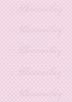 Kék apró szívek pasztell rózsaszín alapon