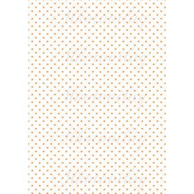 Narancs apró szívek fehér alapon