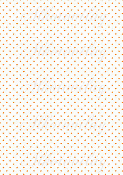 Narancs apró szívek fehér alapon