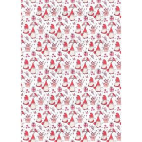   Manók szívekkel, kismadarakkal, tulipánokkal fehér alapon