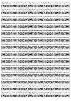 Termékcímkék - KÉZZEL KÉSZÜLT MAGYAR TERMÉK - mosható, varrható papíron is megvásárolható