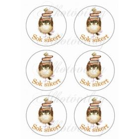   Kör alapok cuki bagollyal és könyvekkel- SOK SIKERT felirattal