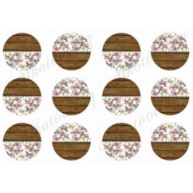 Fa és rózsamintás körök KICSIBEN