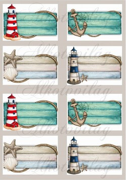 Tengerpartot idéző képek fa táblákkal KICSIBEN