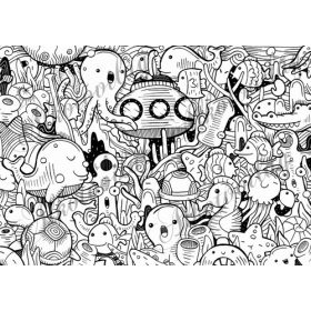 Vizi állatok feketén-fehéren