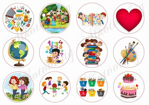 Tematika jelölők óvodába, kisiskolába