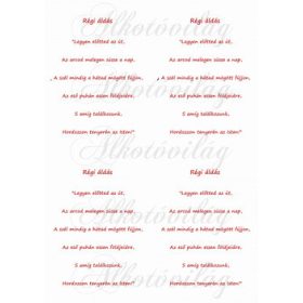 Régi áldás PIROSBAN