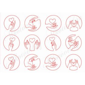 Kezek szívekkel - PIROSBAN