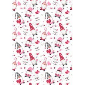 Valentin napi manók - Legyél az én Valentinom felirattal