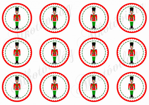 Kokárdák huszárral- 6 cm