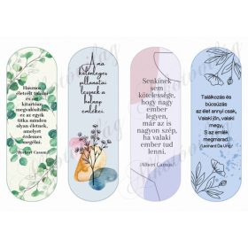 Ballagási, motivációs könyvjelzők idézetekkel