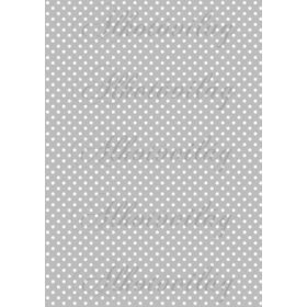 Fehér pöttyök szürke alapon