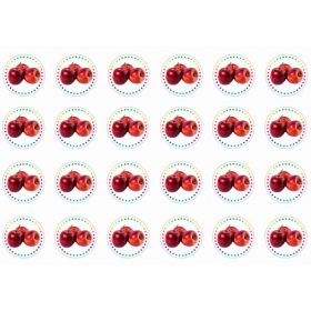 Alma címkék - 4 cm