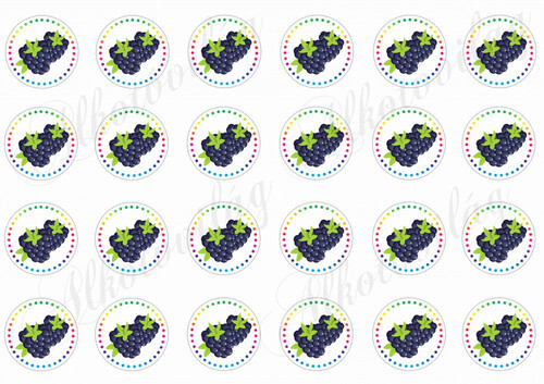 Szeder címkék - 4 cm