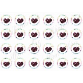 Szilva címkék - 4 cm