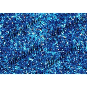 Glitteres minta kék színben