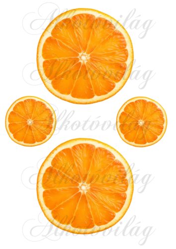 Narancskarikák kb. 11 cm