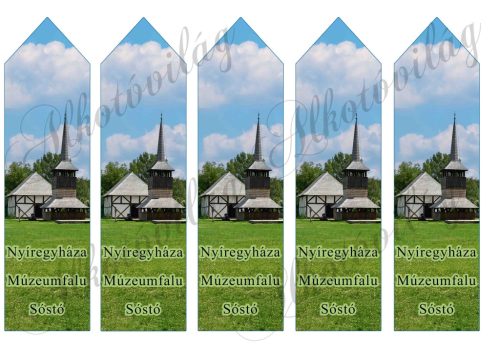 Könyvjelzők 17,5 x 5 cm - NYÍREGYHÁZA, SÓSTŐ