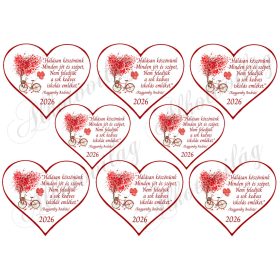   Szívek kerékpárral és ballagási idézettel - Hálásan köszönünk