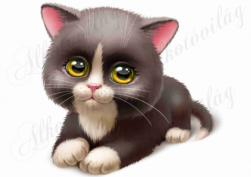 Filc alapanyag cicás párna varráshoz