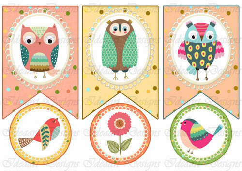 Tavaszi banner baglyokkal