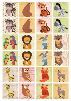 Memóriakártya - állatos