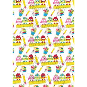 Iskolakezdés csomag: 3 bagoly vonalzón