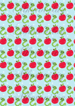 Iskolakezdés csomag: kukacok almákkal