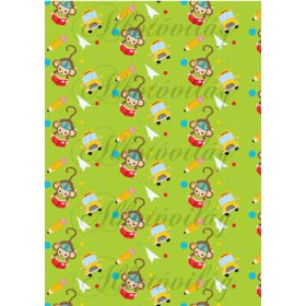 Iskolakezdés csomag majmokkal: majmok busszal