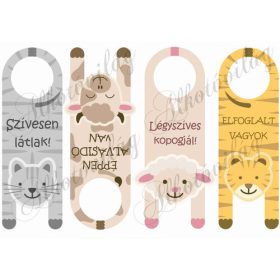 Állatos kilincsakasztó