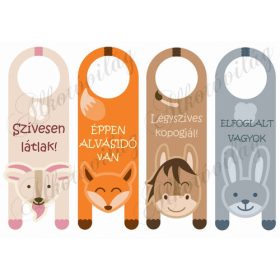 Állatos kilincsakasztó 4