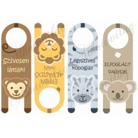 Állatos kilincsakasztó 5