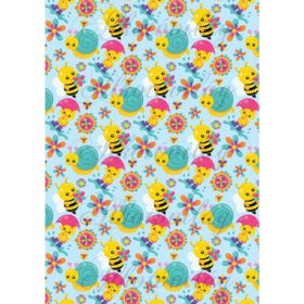 Méhecskék, csigák, virágok