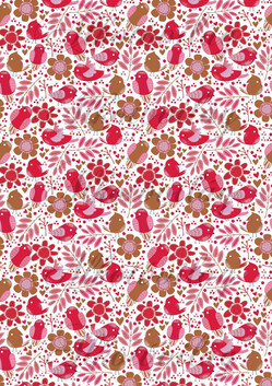 Piros-barna kismadarak