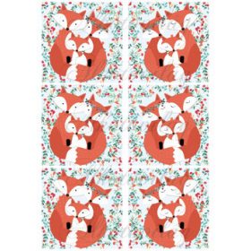 Rókacsalád négyzetekben