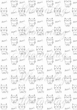 Cicák feketén-fehéren