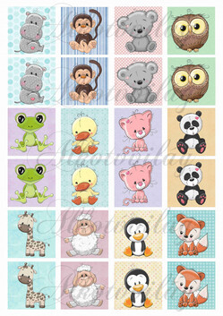 Memóriakártya cuki állatkákkal