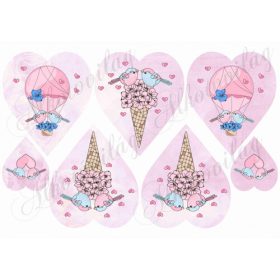 szerelmes kismadarak tavaszi hangulatban