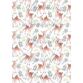 Őzikék levelek között