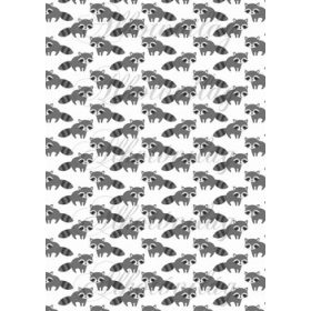 Kicsi borzok fehér háttérrel