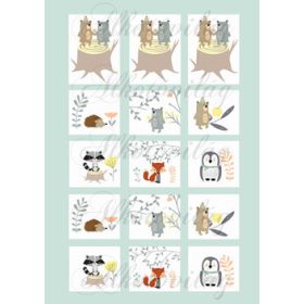 Cuki kisállatok négyzetekben