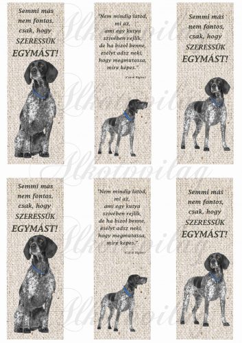 Bookmarks with German shepherds
