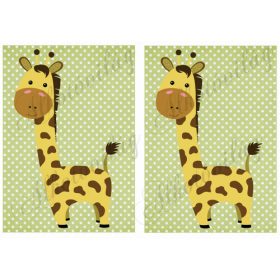 Állatsereg - zsiráf 2db