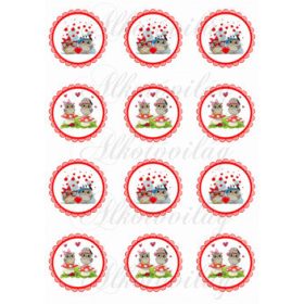 Szerelmes bagolypárok Valentin napra KICSIBEN