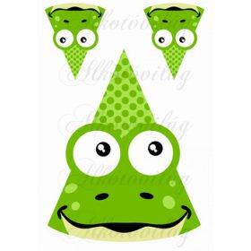 Állatos csákó KROKODIL