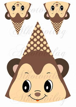 Állatos csákó MAJOM